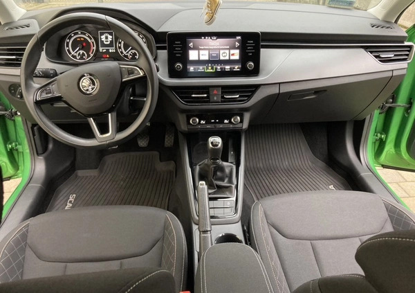 Skoda Scala cena 52500 przebieg: 37200, rok produkcji 2019 z Lubliniec małe 191